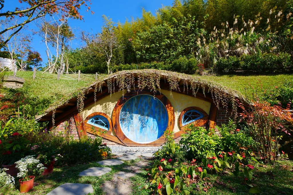 苗栗銅鑼｜哈比丘．以魔戒夏爾哈比村為主題的哈比丘，還有超萌的水豚君 @飛天璇的口袋