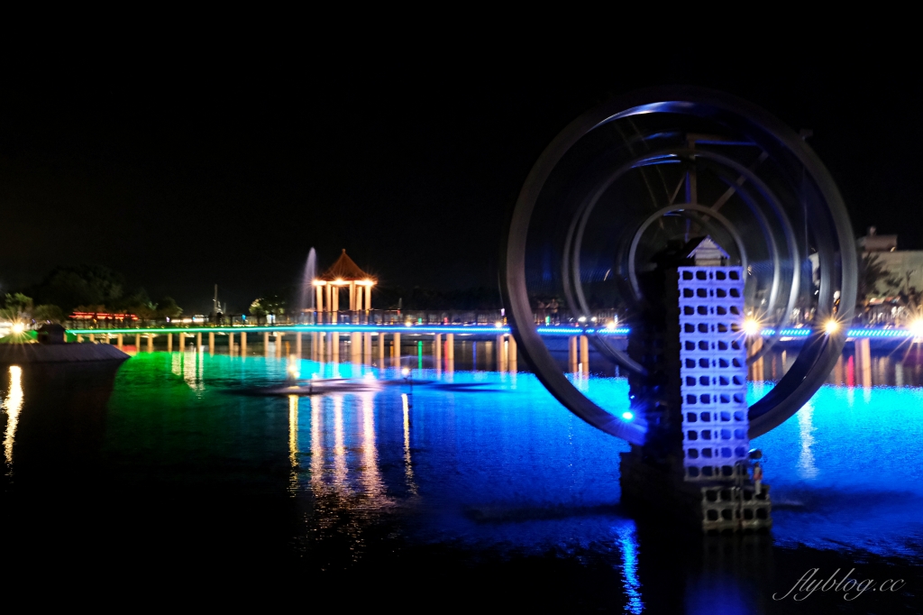 【彰化二林】代安宮環湖公園，廢棄魚塭變身浪漫七彩湖空中廊道，彰化二林最新打卡景點 @飛天璇的口袋