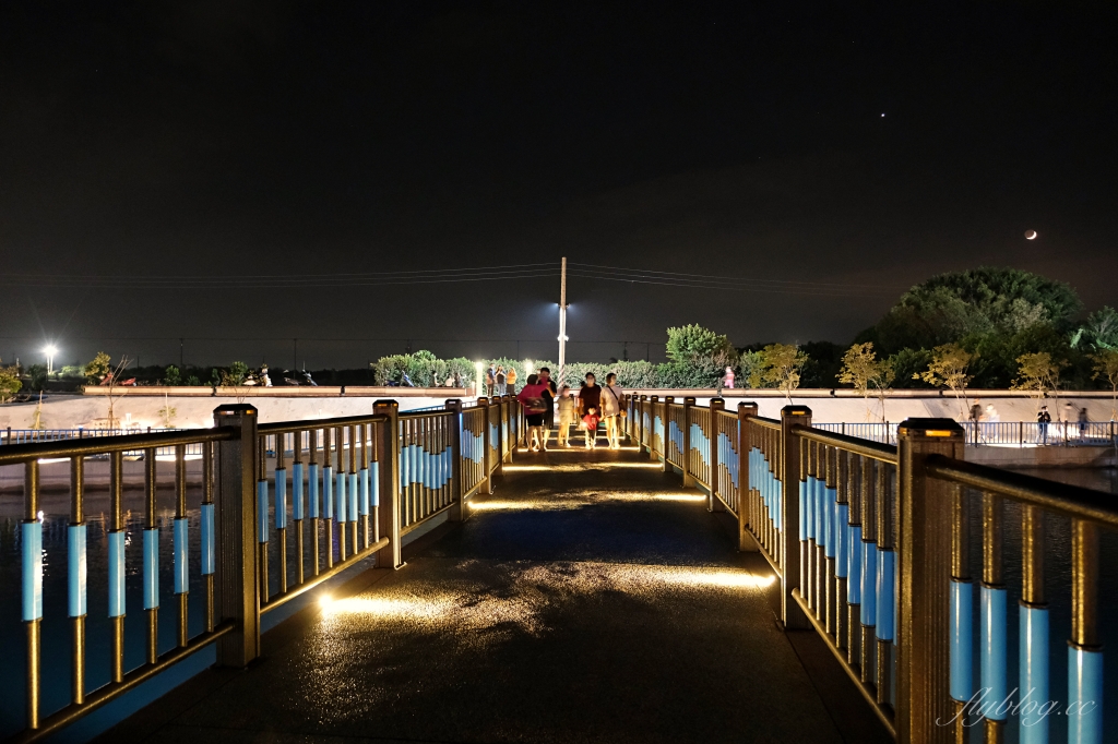 【彰化二林】代安宮環湖公園，廢棄魚塭變身浪漫七彩湖空中廊道，彰化二林最新打卡景點 @飛天璇的口袋