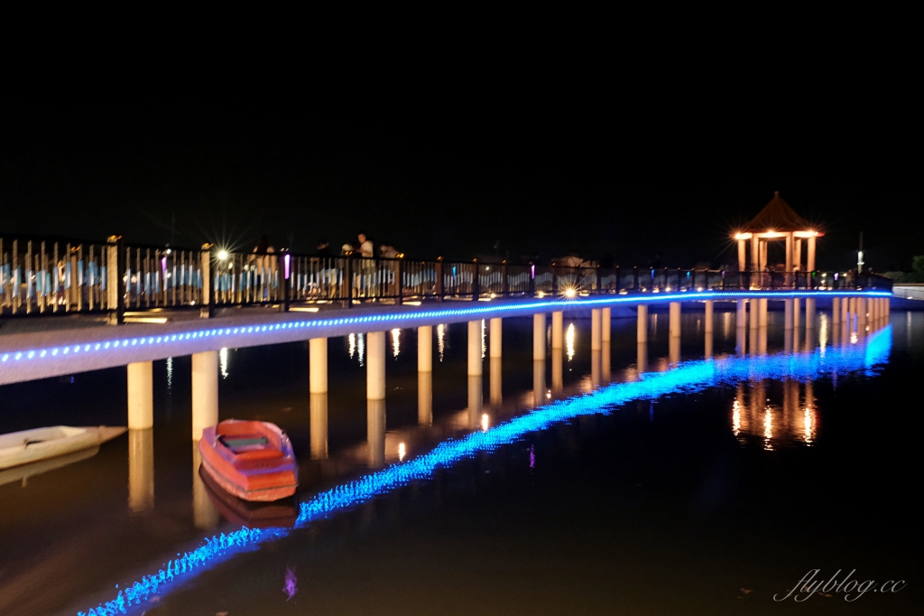 【彰化二林】代安宮環湖公園，廢棄魚塭變身浪漫七彩湖空中廊道，彰化二林最新打卡景點 @飛天璇的口袋