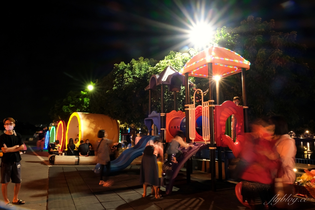 【彰化二林】代安宮環湖公園，廢棄魚塭變身浪漫七彩湖空中廊道，彰化二林最新打卡景點 @飛天璇的口袋