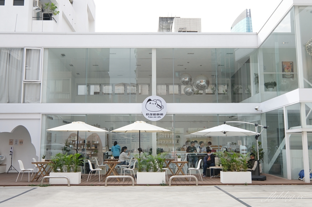 奶泡貓咖啡｜可愛的貓貓蟲咖波主題咖啡館，勤美誠品商圈透明玻璃屋 @飛天璇的口袋
