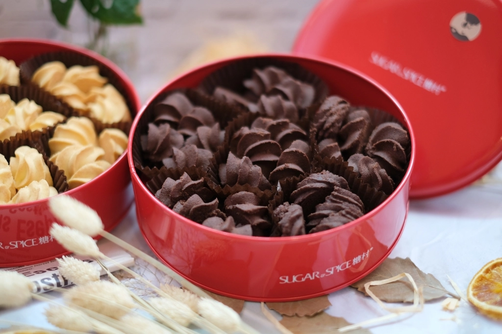 台中北屯｜糖村曲奇餅，台中在地26年伴手禮專賣店，推薦隱藏版曲奇餅和牛軋糖 @飛天璇的口袋