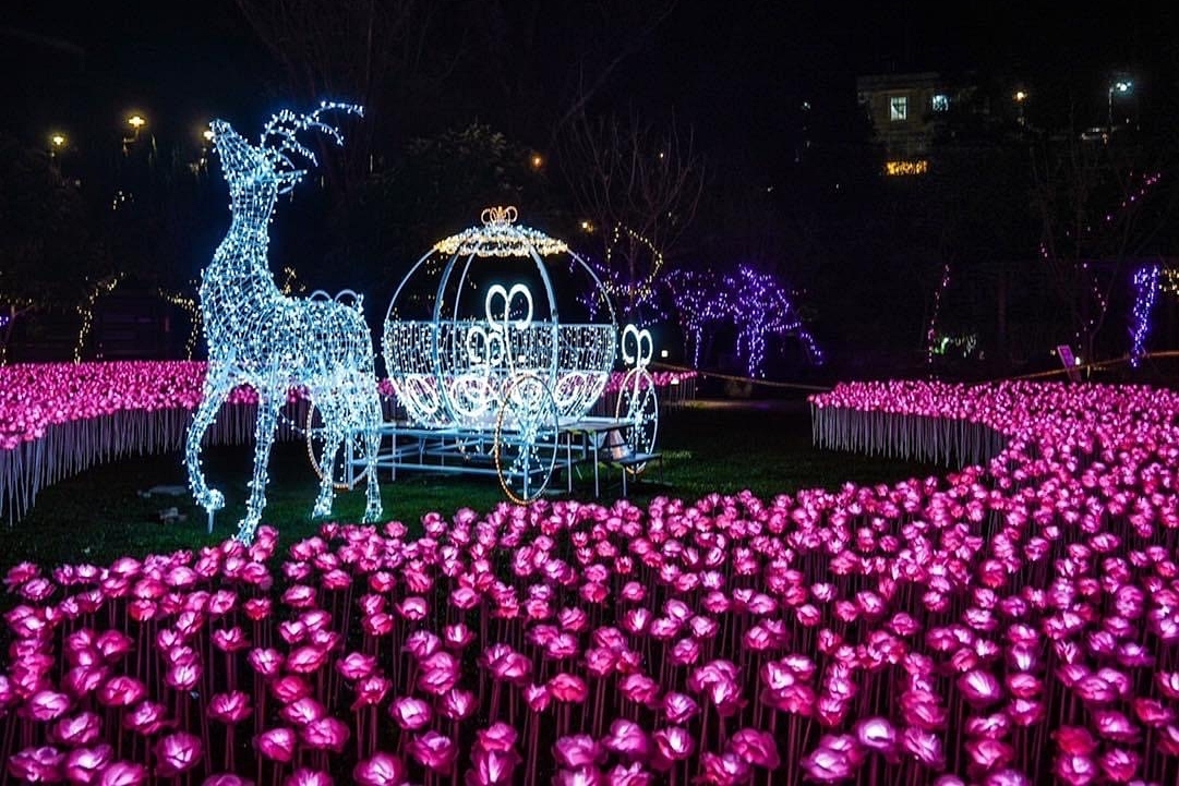 【台中中區】綠川水岸廊道燈會，2021台中耶誕嘉年華~台中好甜！甜在其中，2021綠川燈會 @飛天璇的口袋