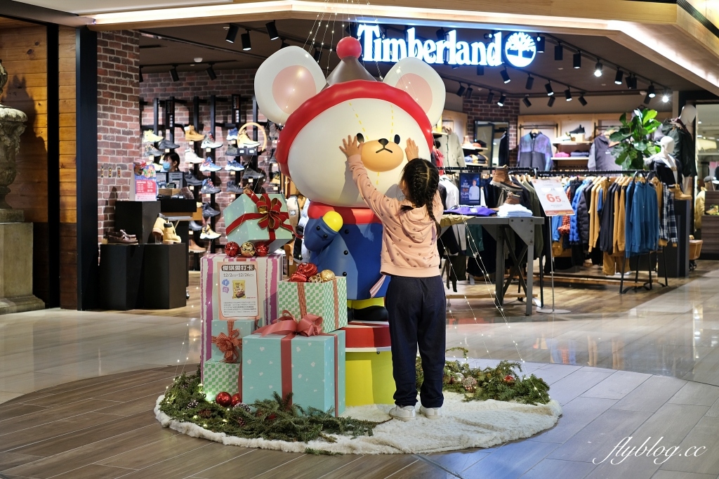 【台中北區】中友百貨聖誕節~中部最大傑琪！6米高巨大傑琪公主氣球登場，還有11位哥哥一起來尋寶 @飛天璇的口袋