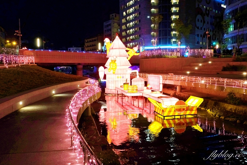 【台中中區】2021台中聖誕節~柳川藍帶水岸，台中好甜！2021柳川水岸聖誕節12/24開始點燈 @飛天璇的口袋