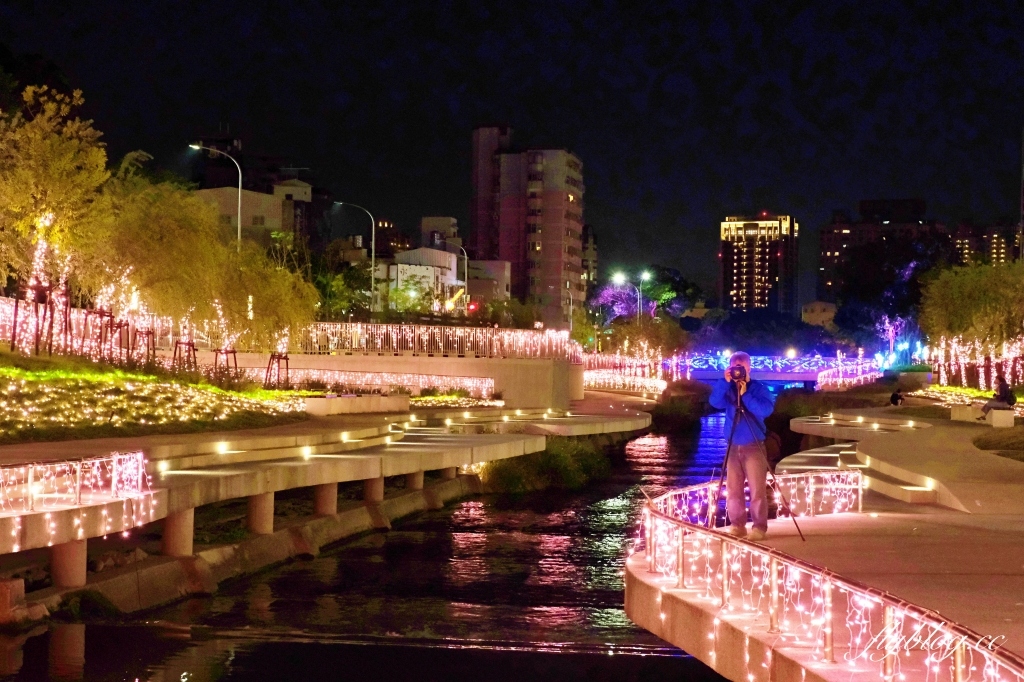 【台中中區】2021台中聖誕節~柳川藍帶水岸，台中好甜！2021柳川水岸聖誕節12/24開始點燈 @飛天璇的口袋