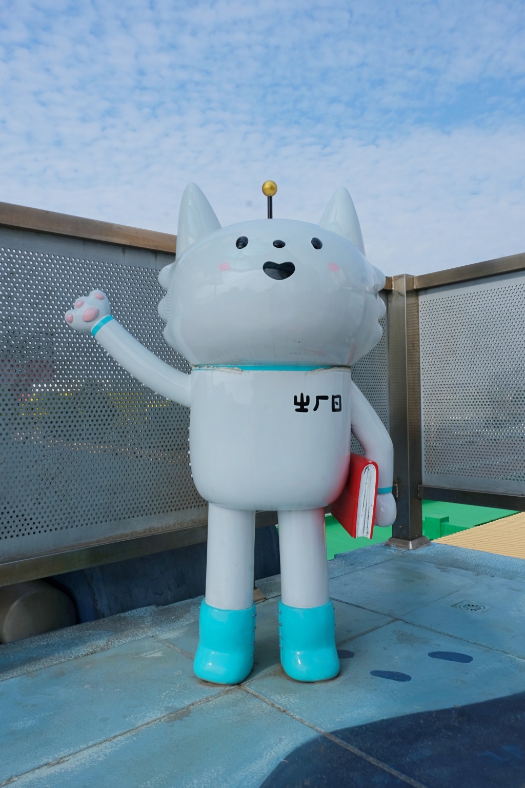 ㄓㄏㄖ散步扇庫｜走！從彰化車站開始連接ㄓㄏㄖ散步扇庫，一路與可愛的貓星人相遇 @飛天璇的口袋