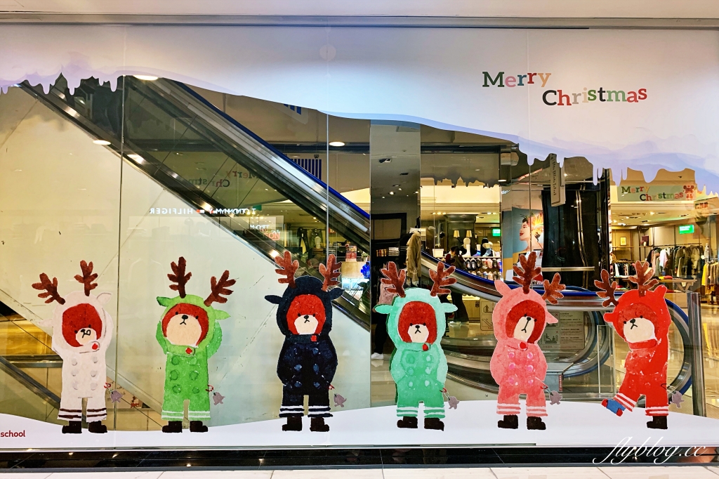 【台中北區】中友百貨聖誕節~中部最大傑琪！6米高巨大傑琪公主氣球登場，還有11位哥哥一起來尋寶 @飛天璇的口袋