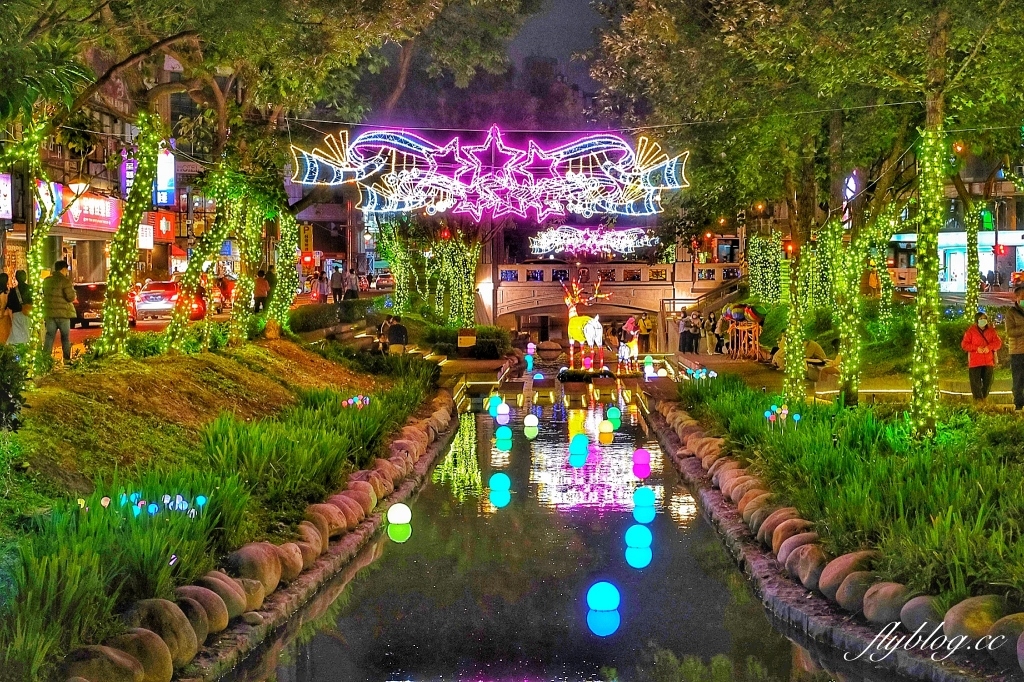 【台中中區】綠川水岸廊道燈會，2021台中耶誕嘉年華~台中好甜！甜在其中，2021綠川燈會 @飛天璇的口袋