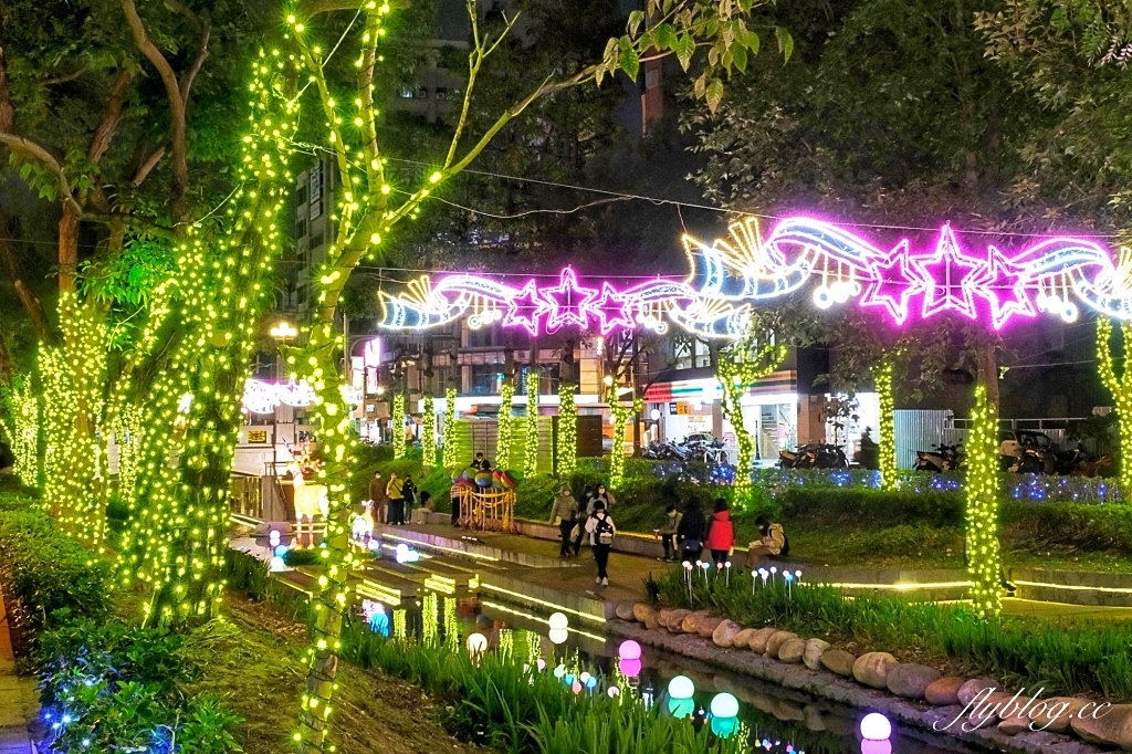 【台中中區】綠川水岸廊道燈會，2021台中耶誕嘉年華~台中好甜！甜在其中，2021綠川燈會 @飛天璇的口袋
