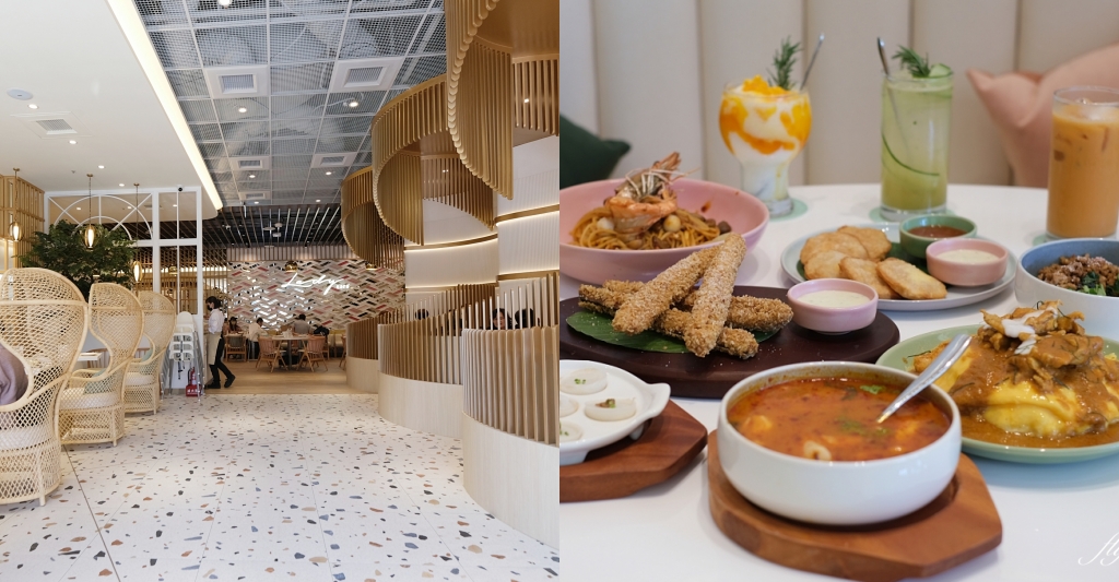 Lady nara台中三井店｜Lady nara曼谷新泰式料理插旗中台灣，台中首店網美打卡新地標 @飛天璇的口袋