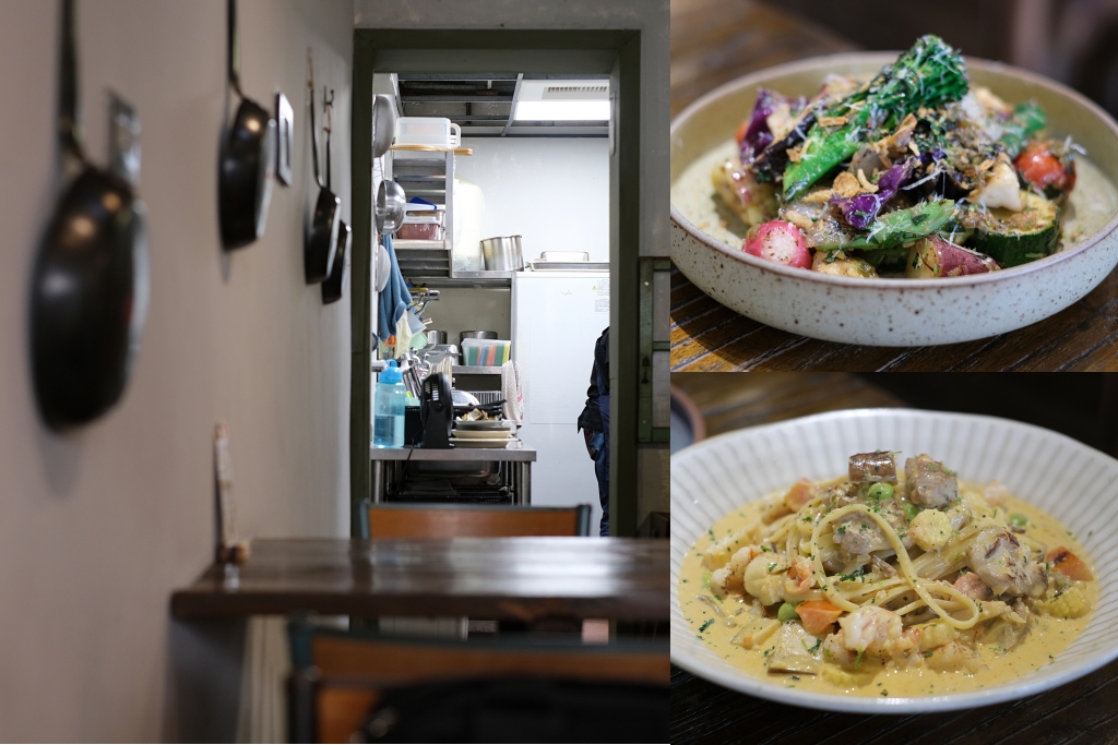 台中西區｜吃。東西．只營業到晚上6點，運氣好才吃得到的台中義大利麵 @飛天璇的口袋