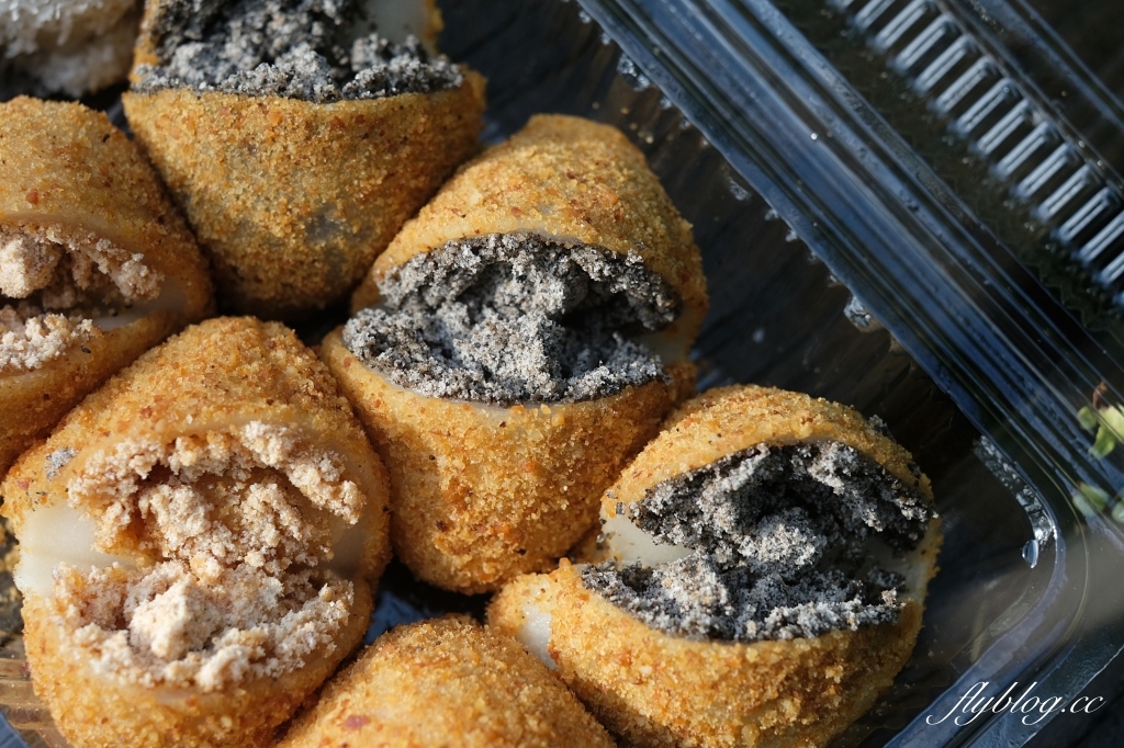 台中西區｜元拾麻糬．向上市場在地50年的麻糬，麻糬皮薄軟Q又爆餡 @飛天璇的口袋