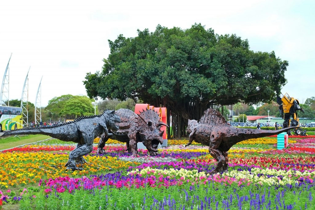 【彰化溪洲】溪州公園~2022花在彰化，樂遊農園2/1~2/13登場，還有免費送小燈籠 @飛天璇的口袋