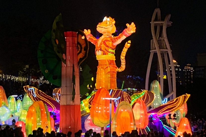 【台中南屯】2022台中燈會~搭捷運到文心森林公園賞燈會，2022中台灣元宵燈會 @飛天璇的口袋