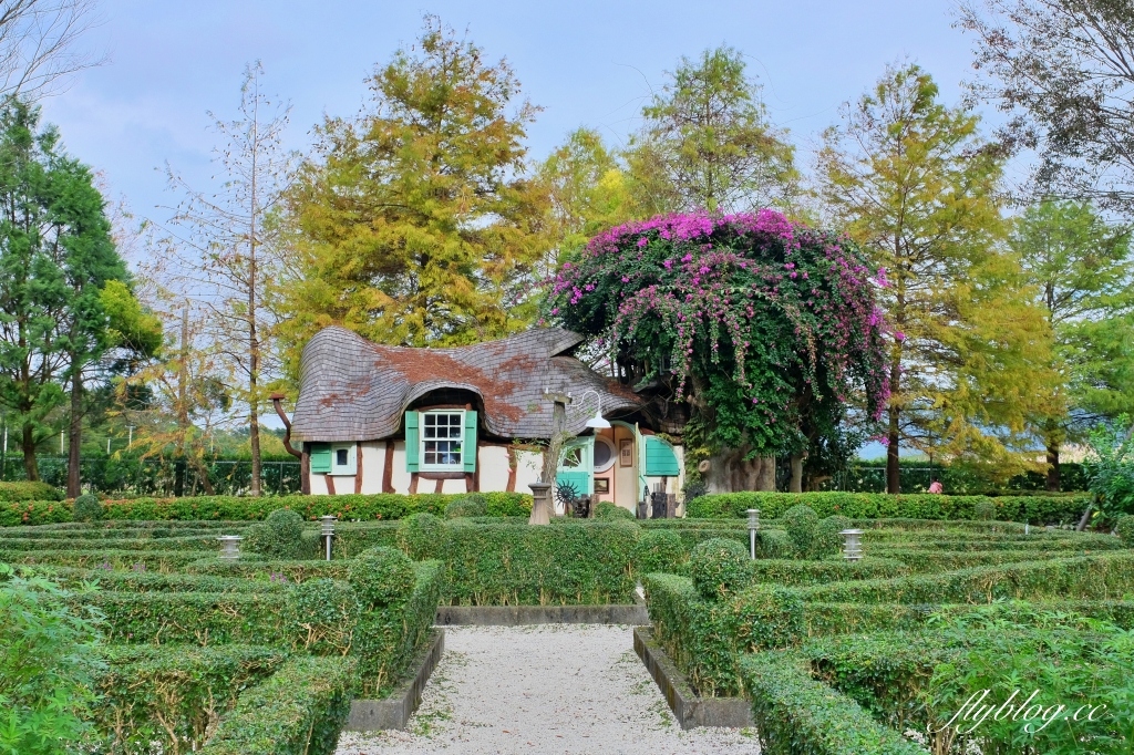 花蓮壽豐｜鷺鷥咖啡Lucy Coffee，充滿異國風情的歐式戶外花園，還有可愛又夢幻的精靈小木屋 @飛天璇的口袋