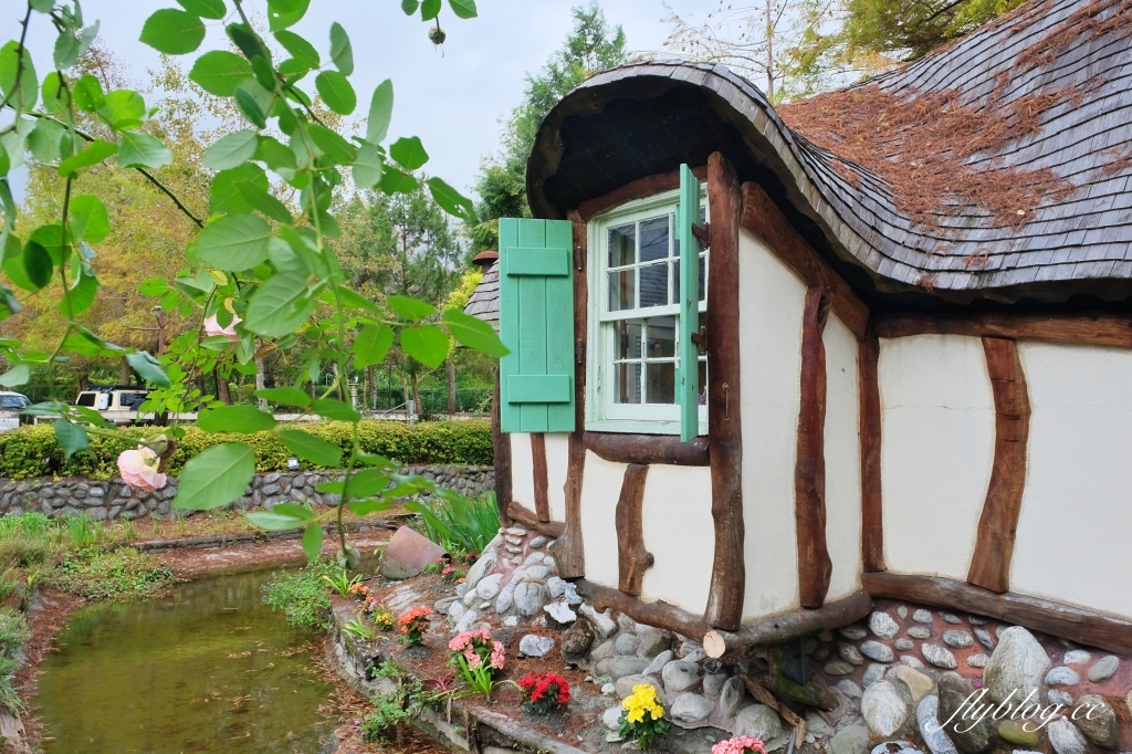 花蓮壽豐｜鷺鷥咖啡Lucy Coffee，充滿異國風情的歐式戶外花園，還有可愛又夢幻的精靈小木屋 @飛天璇的口袋