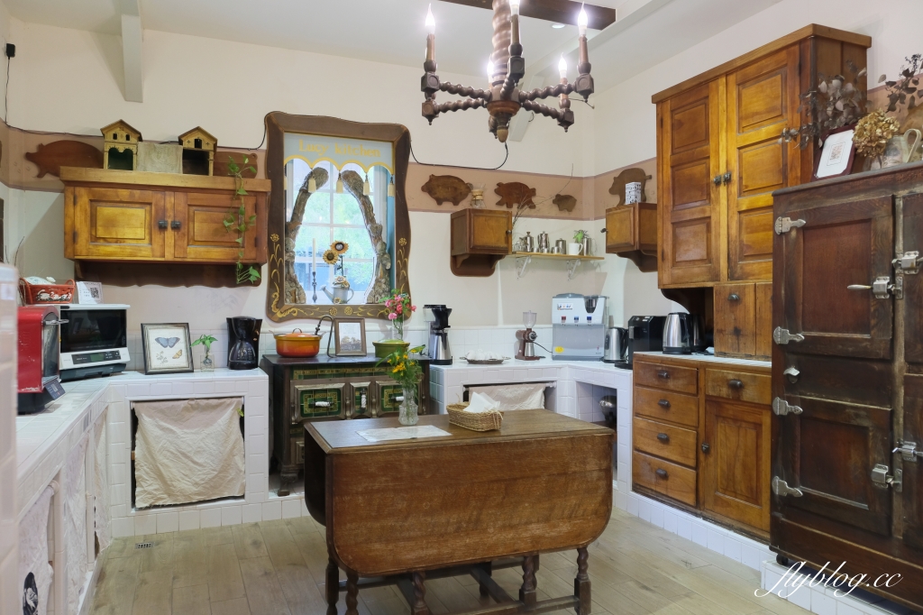 花蓮壽豐｜鷺鷥咖啡Lucy Coffee，充滿異國風情的歐式戶外花園，還有可愛又夢幻的精靈小木屋 @飛天璇的口袋