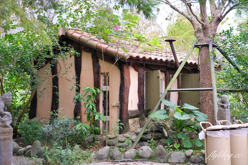 花蓮壽豐｜鷺鷥咖啡Lucy Coffee，充滿異國風情的歐式戶外花園，還有可愛又夢幻的精靈小木屋 @飛天璇的口袋