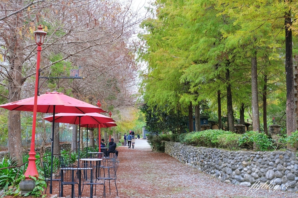 花蓮壽豐｜鷺鷥咖啡Lucy Coffee，充滿異國風情的歐式戶外花園，還有可愛又夢幻的精靈小木屋 @飛天璇的口袋