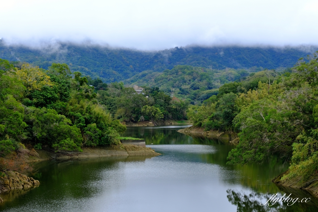 苗栗頭屋｜明德水庫日新島．電影魯水花的拍攝地，全台唯一的湖中島嶼 @飛天璇的口袋