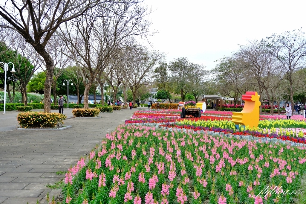 【彰化溪洲】溪州公園~2022花在彰化，樂遊農園2/1~2/13登場，還有免費送小燈籠 @飛天璇的口袋