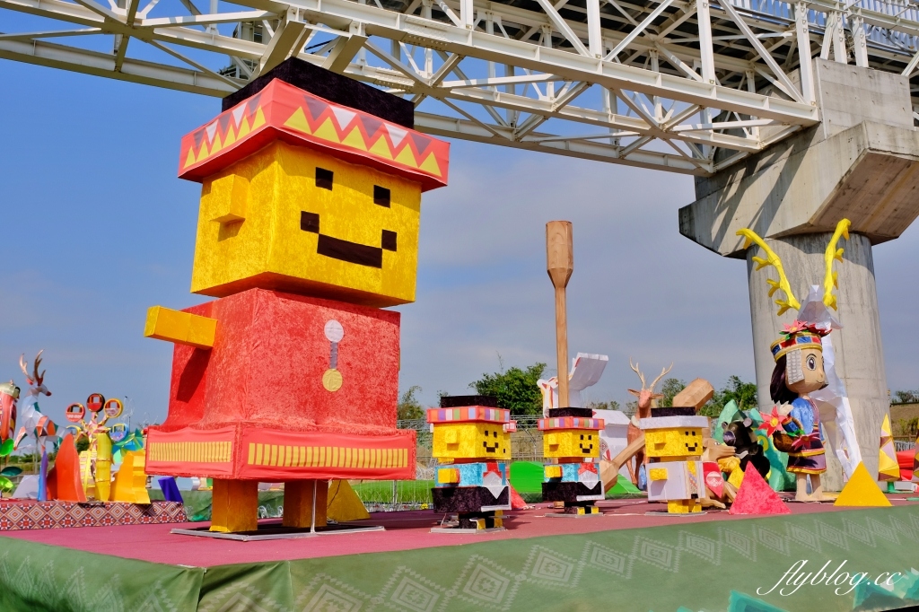 【南投旅遊】2022南投燈會，可愛的嘟嘟小火車，穿梭浪漫南投花海，期間限定無人機煙火秀 @飛天璇的口袋