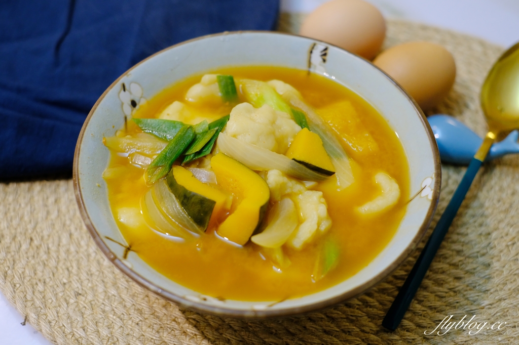 南瓜麵疙瘩做法｜複刻韓綜機智的山村生活頌和的「韓式南瓜麵疙瘩食譜」，營養滿滿 @飛天璇的口袋