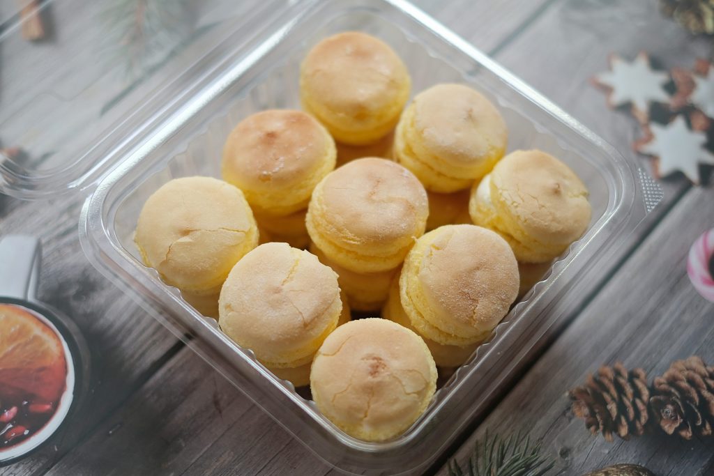 彰化美食｜小熊菓子．超好吃的台式馬卡龍，芙菲小圓餅Fluffy蓬鬆柔軟 @飛天璇的口袋