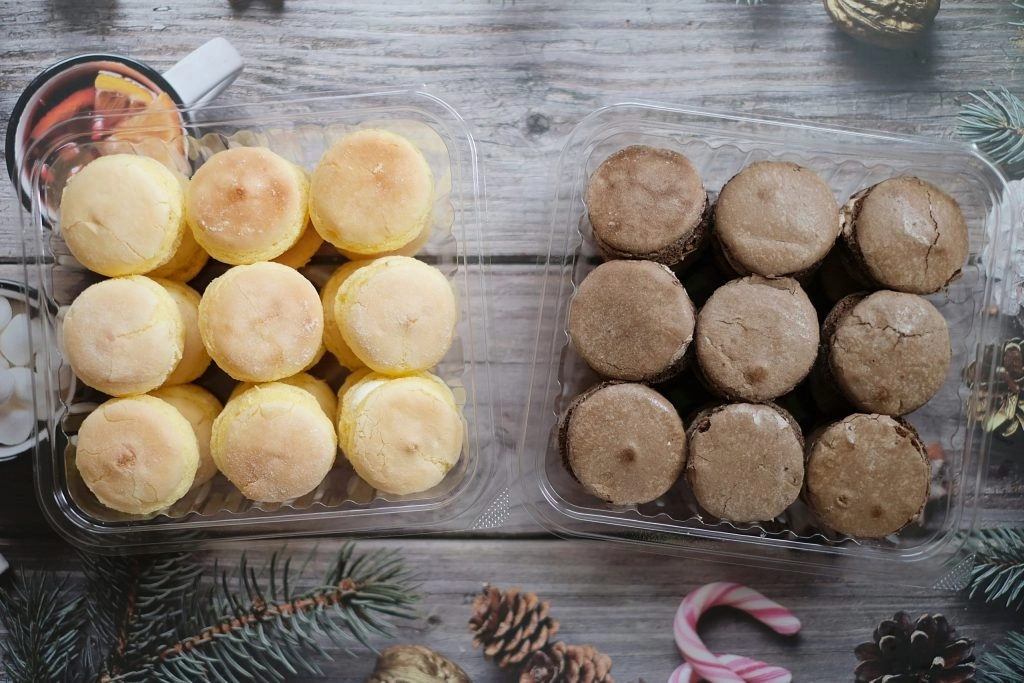 彰化美食｜小熊菓子．超好吃的台式馬卡龍，芙菲小圓餅Fluffy蓬鬆柔軟 @飛天璇的口袋