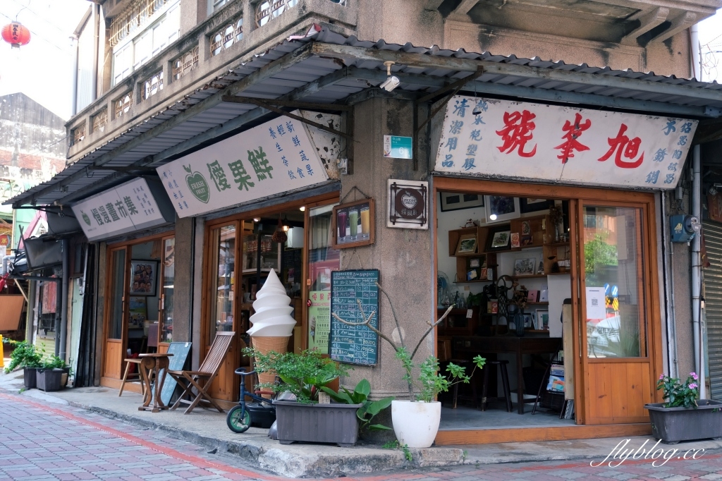 台南中西｜旭峰號，80年歷史老宅建築的旭峰號，台南IG拍照散步景點推薦 @飛天璇的口袋