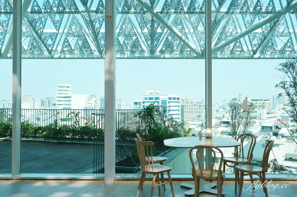 台南中西｜南美春室 The POOL，台南美術二館玻璃屋咖啡館，以天空公園為概念建築美學 @飛天璇的口袋