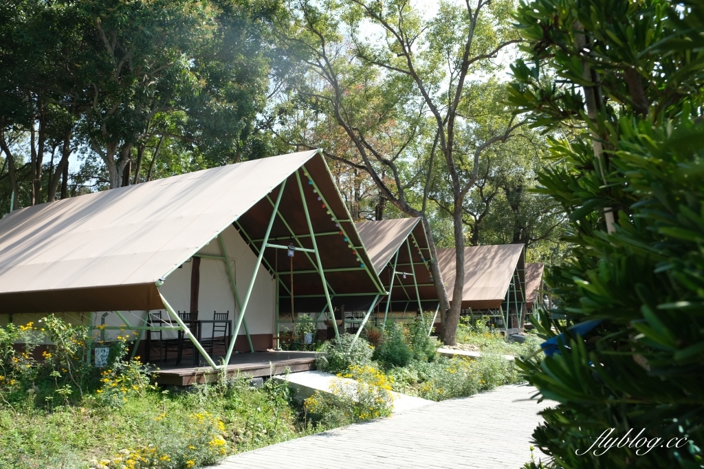 彰化社頭｜清水那方．全台首創的溫泉Spa豪華露營，溜滑梯、沙坑、泡腳池、體適能區 @飛天璇的口袋