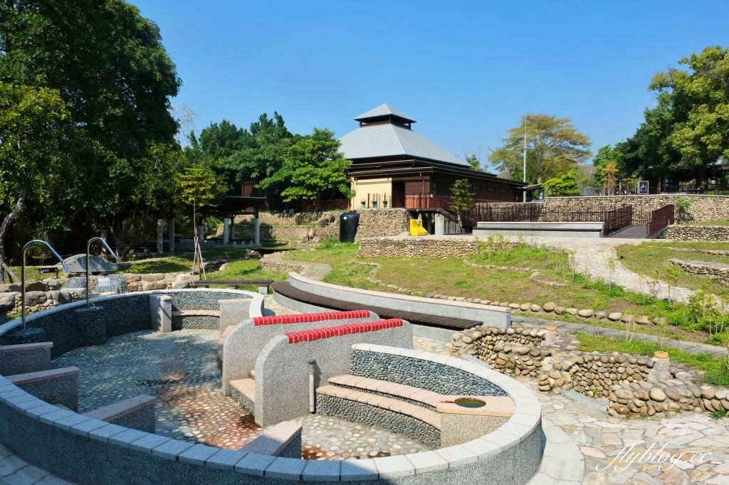 彰化社頭｜清水那方．全台首創的溫泉Spa豪華露營，溜滑梯、沙坑、泡腳池、體適能區 @飛天璇的口袋