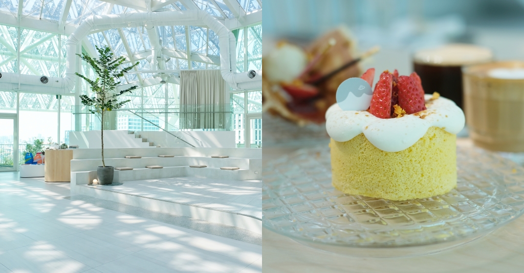 台南中西｜南美春室 The POOL，台南美術二館玻璃屋咖啡館，以天空公園為概念建築美學 @飛天璇的口袋