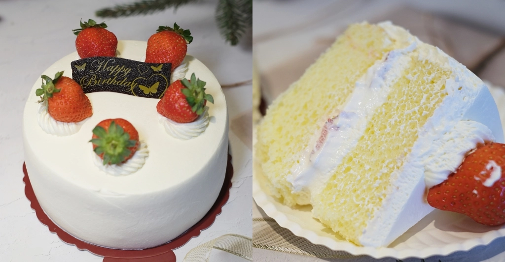 橫濱洋果子｜一期一會的草莓鮮奶油蛋糕，口感清軟細柔又好吃 @飛天璇的口袋