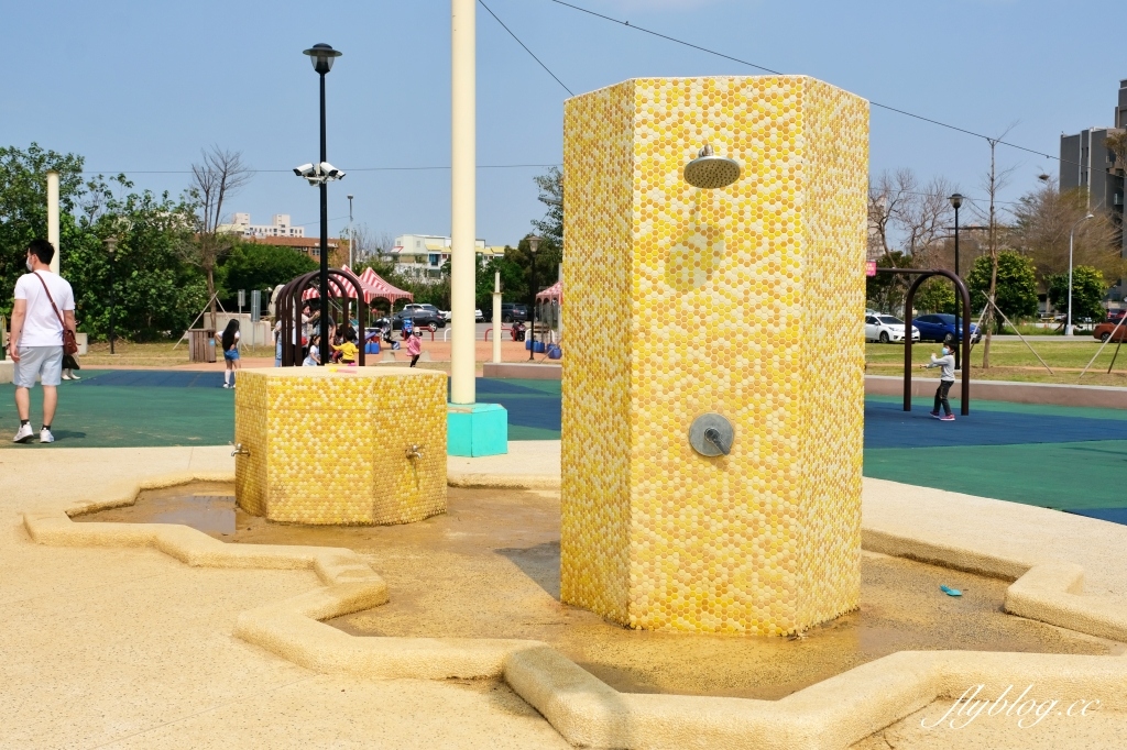 苗栗竹南｜獅山多功能運動公園，竹南多功能親子公園，七線道火炎山溜滑梯 @飛天璇的口袋