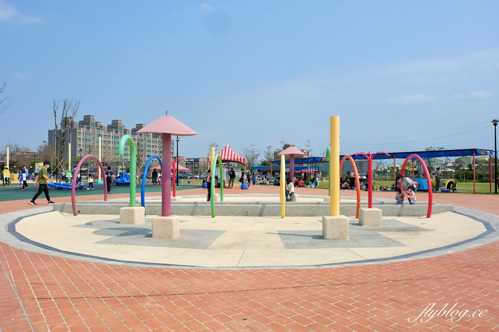 苗栗竹南｜獅山多功能運動公園，竹南多功能親子公園，七線道火炎山溜滑梯 @飛天璇的口袋