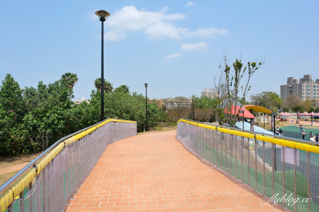 苗栗竹南｜獅山多功能運動公園，竹南多功能親子公園，七線道火炎山溜滑梯 @飛天璇的口袋