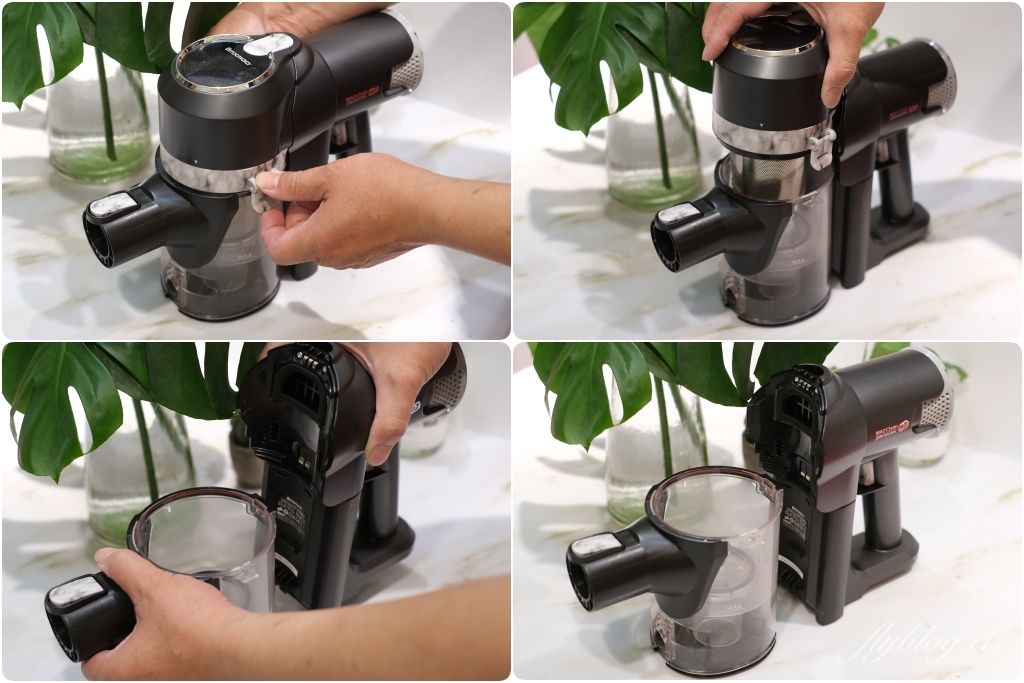 【家電開箱】MAO Clean M7電動濕拖無線除蟎吸塵器 CP值又平價的美型吸塵器 搭配豪華16配件組 一次搞定吸塵＋濕拖 @飛天璇的口袋