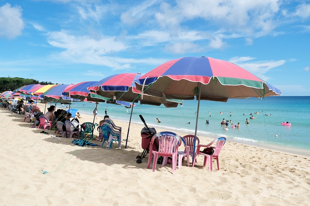 墾丁白砂灣｜墾丁最乾淨漂亮的沙灘，潔白海灘湛藍海水好療癒 @飛天璇的口袋