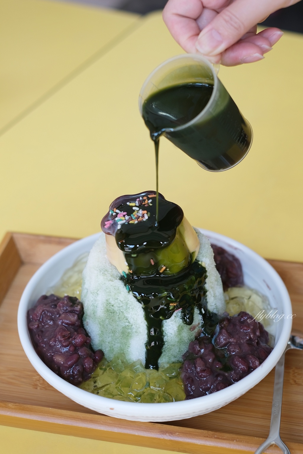 苗栗卓蘭｜良美豆花．在地人氣冰品店，網美的外表古早味的豆花 @飛天璇的口袋