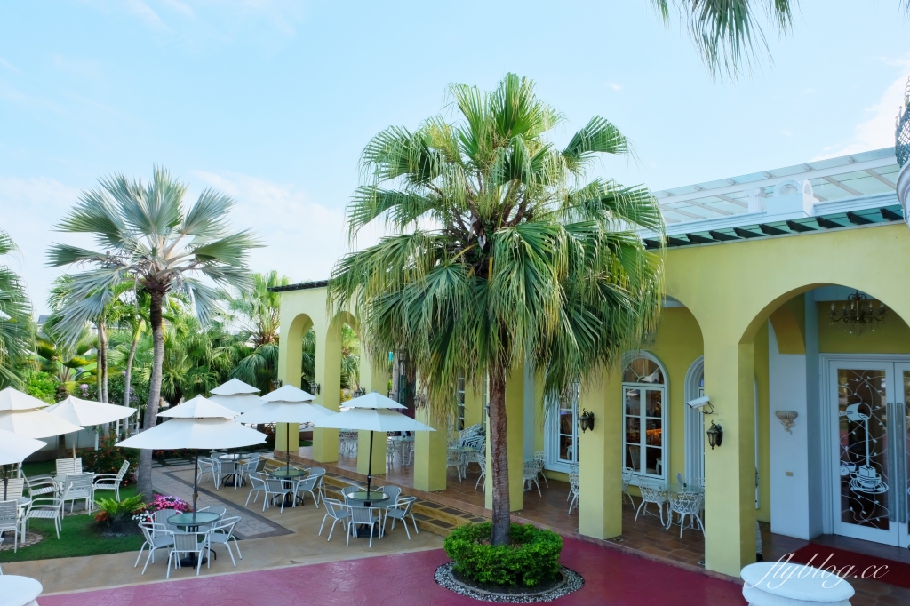 進昌咖啡烘焙館｜座落於大村田野間的巴洛克建築，在浪漫的黃色城堡喝咖啡 @飛天璇的口袋