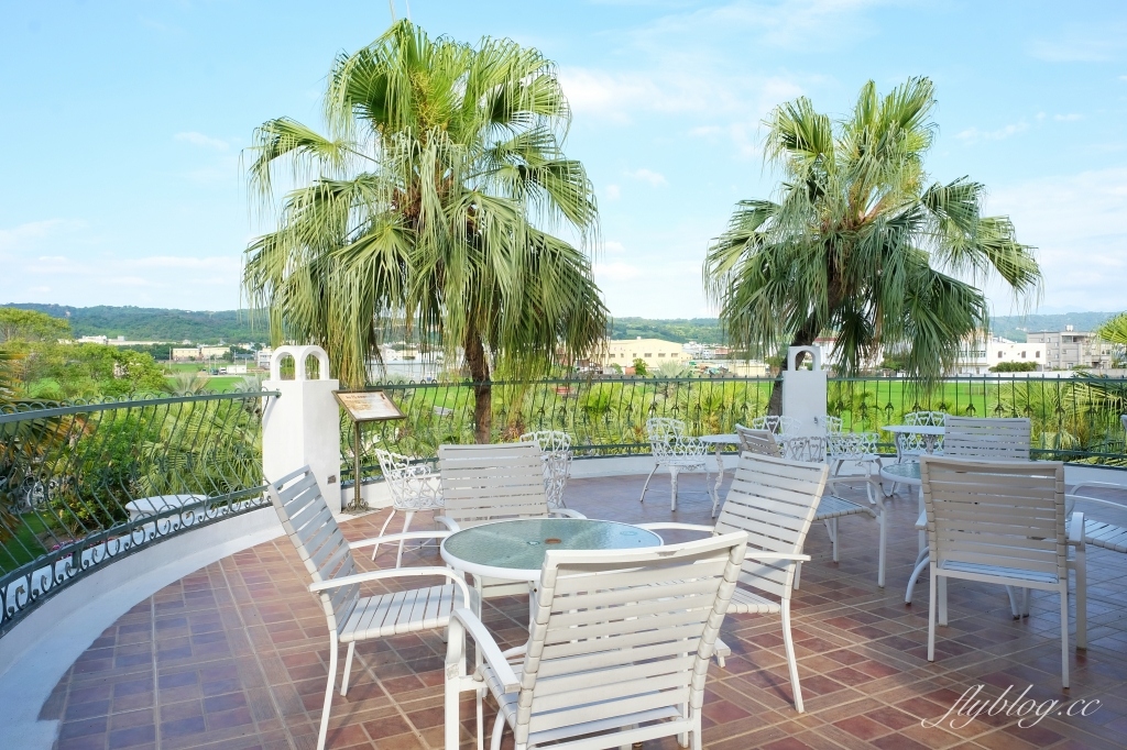 進昌咖啡烘焙館｜座落於大村田野間的巴洛克建築，在浪漫的黃色城堡喝咖啡 @飛天璇的口袋