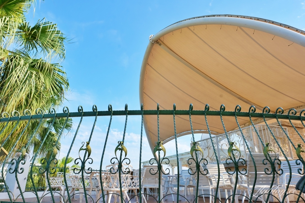 進昌咖啡烘焙館｜座落於大村田野間的巴洛克建築，在浪漫的黃色城堡喝咖啡 @飛天璇的口袋