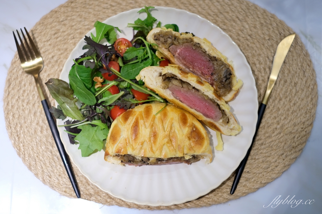 鐵腕食務所｜五星級飯店「威靈頓牛排」在家吃，一份390元原塊菲力重達4.5盎司 @飛天璇的口袋