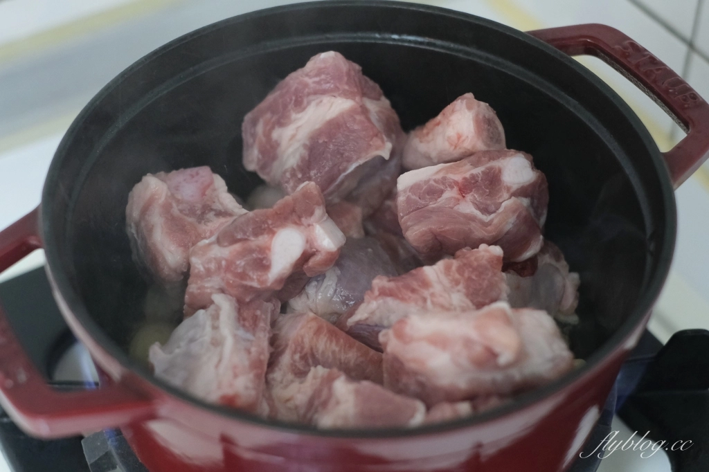 食譜分享｜高昇排骨．復刻詹姆士廚房的12345排骨，一鍋到底簡單的醬燒排骨食譜 @飛天璇的口袋
