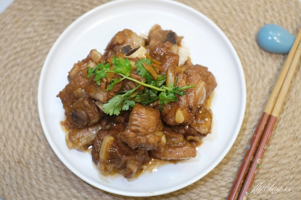食譜分享｜高昇排骨．復刻詹姆士廚房的12345排骨，一鍋到底簡單的醬燒排骨食譜 @飛天璇的口袋