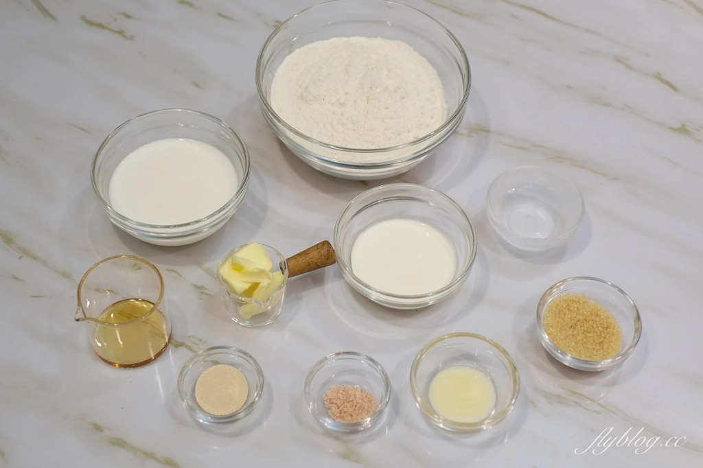 吐司食譜｜生吐司的做法｜免揉麵糰！用冷藏發酵法做生吐司，生吐司食材比例分享 @飛天璇的口袋